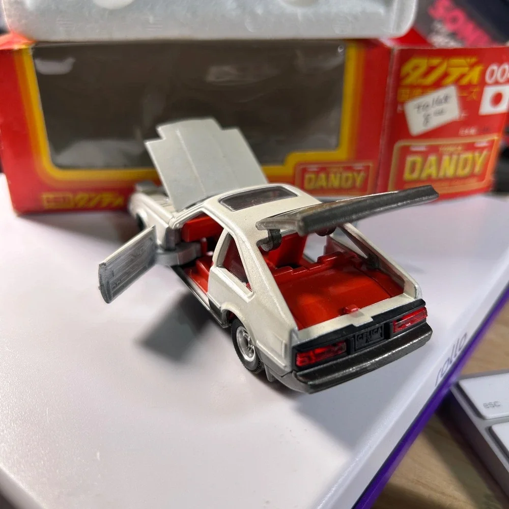 Tomica Dandy 004 Toyota Celica XX 2800GT Silver 1/43 Scale Diecast Japan Boxed